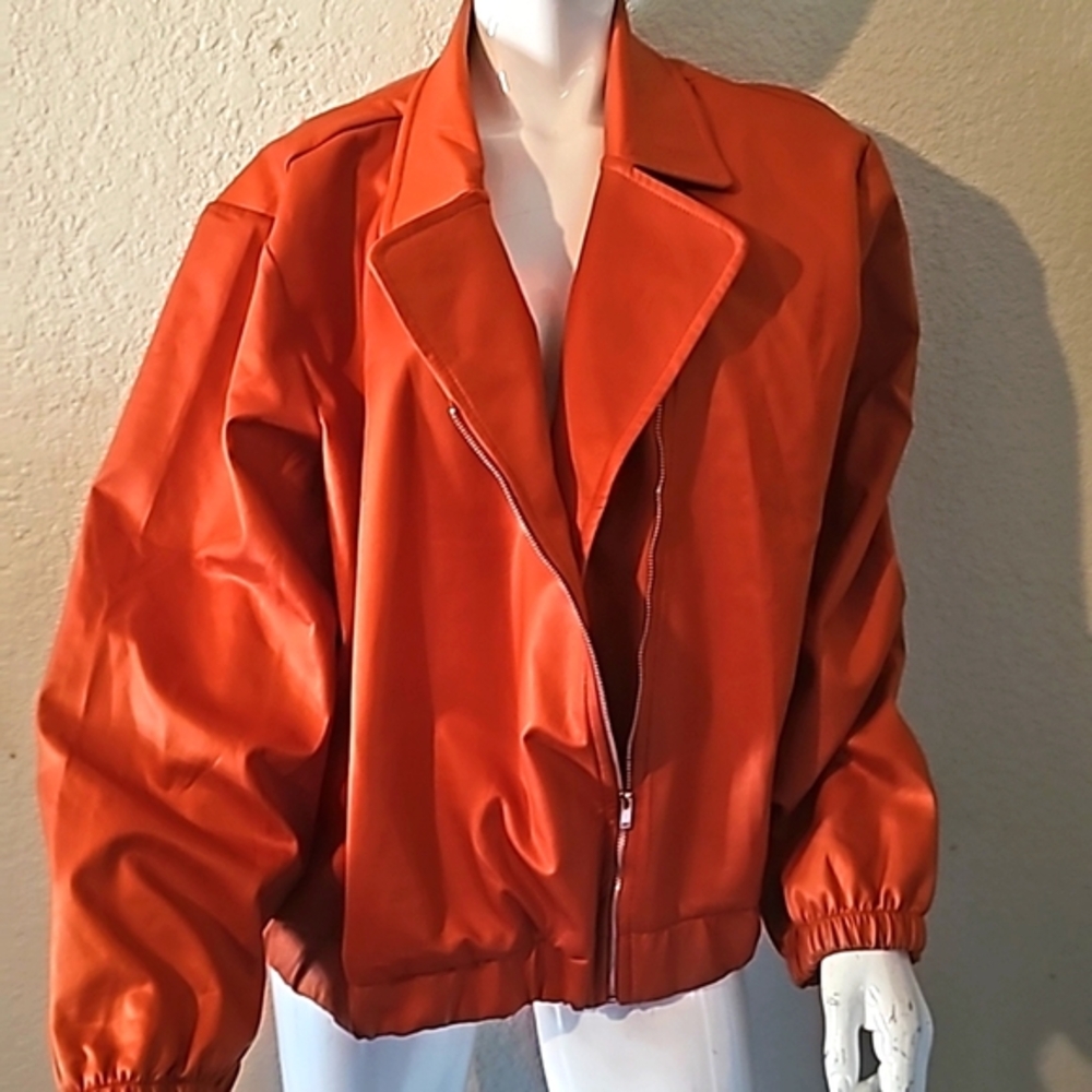 Ashley Stewart Faux Leather Jacket - Picture 8 of 8